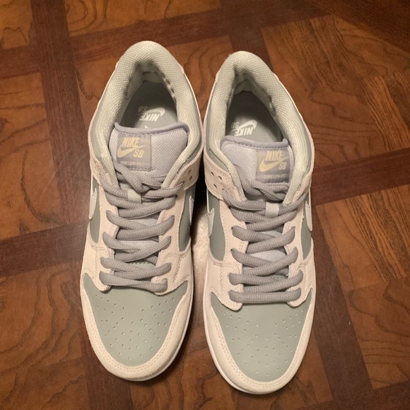 Nike SB dunk lows summit whites wolf grey - Picture 5 of 9